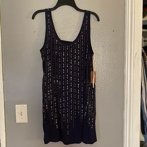 NWT! Forever21 beaded mini dress